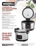 Waring WRC40 Brochure