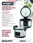 Waring WRC60 Brochure