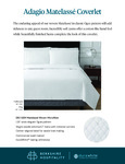 Adagio Matelasse Coverlet