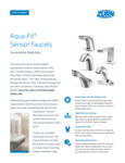 Aqua-FIT Sensor Faucets Aqua-FIT Sensor Faucets