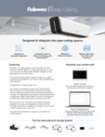 Array Ceiling AC2 Marketing Sell Sheet Array Ceiling AC2 Marketing Sell Sheet