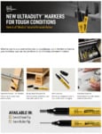 Avery Marks A Lot UltraDuty Permanent Markers Brochure