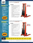 BALLYPAL Non-Adjustable Pallet Stacker Brochure BALLYPAL Non-Adjustable Pallet Stacker Brochure