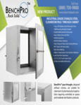 BenchPro Stainless Steel Pass Through Cleanroom Cabinet