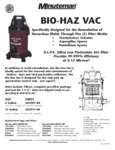Minuteman Bio Haz Vac Sell Sheet