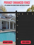 Brix Safety Grey Privacy Fence Brochure BLACK Brix Safety Grey Privacy Fence Brochure BLACK