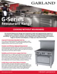 brochure for garland g series