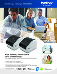Brother QL1100, QL1110NWB Label Printer Brochure