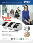 Brother QL800 Series Label Printer Brochure