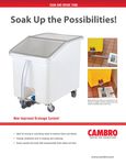 Cambro Soak and Brine Tank Cambro Soak and Brine Tank
