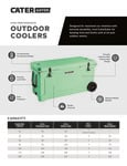 CaterGator Rotomolded Cooler Sellsheet