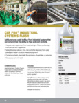 CLR PRO Industrial Systems Flush Brochure CLR PRO Industrial Systems Flush Brochure