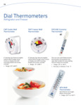 Comark Refrigerator / Freezer Dial Thermometers Comark Refrigerator / Freezer Dial Thermometers