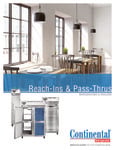 Continental_Reach-Ins and Pass-Thrus_Brochure Continental_Reach-Ins and Pass-Thrus_Brochure