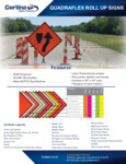 Cortina Quadraflex Roll-up Signs Brochure Cortina Quadraflex Roll-up Signs Brochure