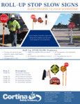 Cortina Roll-Up-Stop-Slow-Signs-Flyer Cortina Roll-Up-Stop-Slow-Signs-Flyer