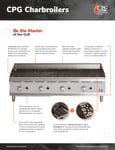 CPG Charbroilers Sell Sheet CPG Charbroilers Sell Sheet