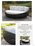 DB7333-B Black Wicker Daybed DB7333-B Black Wicker Daybed