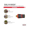 Simpson 82232 Dial-N-Wash Infographic Simpson 82232 Dial-N-Wash Infographic