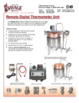 Wall Mount Digital Probe Thermomete brochure Wall Mount Digital Probe Thermomete brochure