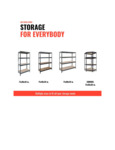 AR shelving garage series brochure