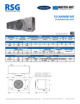 E1LAK060B-ME Evaporator Unit Brochure