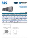 E1MCK070A-MA Evaporator Brochure