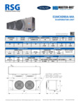 E1MCK090A-MA Evaporator Unit Brochure