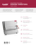 Estella Counter Top One Stage Dough Sheeters Sell Sheet Estella Counter Top One Stage Dough Sheeters Sell Sheet