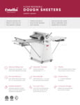 Estella Counter Floor Reverisble Dough Sheeters