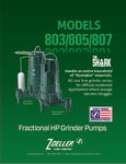 Shark Grinder Pump with Vertical Float Switch - 115V brochure Shark Grinder Pump with Vertical Float Switch - 115V brochure