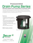 Zoeller drain pump brochure Zoeller drain pump brochure
