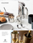 Fortessa Holloware Collection Brochure Fortessa Holloware Collection Brochure