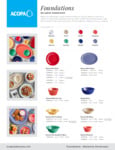 Acopa Foundations Sell Sheet Acopa Foundations Sell Sheet