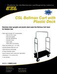 CSL Heavy Duty Bellman Cart CSL Heavy Duty Bellman Cart