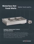 Waterless Hot Food Wells Brochure Waterless Hot Food Wells Brochure
