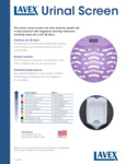 Lavex Gel Urinal Screen Brochure