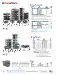 New Age Industrial Universal Carts Brochure