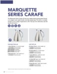 Marquette Carafe_Brochure Marquette Carafe_Brochure
