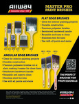 Master Pro Paint Brushes brochure