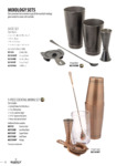 Mercer Barfly Mixology Sets Catalog Pages