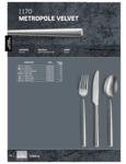 Metropole Velvet Brochure Metropole Velvet Brochure