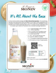 Monin Neutral Frozen Beverage Base Brochure