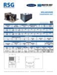 MSLA010MB Condensing Unit Brochure