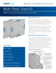 MERV 13 PLEATED FILTER brochure