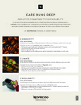 Nespresso Professional Sustainability 1 page Overview