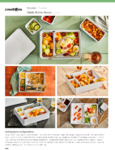 Oasis Bento Box Catalog Brochure