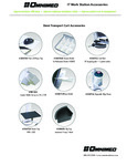 Omnimed 350707 Transport Cart Accessories Spec Sheet Omnimed 350707 Transport Cart Accessories Spec Sheet