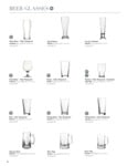 beer glasses hot drink sell sheet