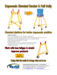 PDOL-26 Ergonomic Elevated Bucket & Pail Dolly Brochure